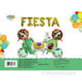 Mexique Carnaval Globo Fiesta Party Decor. Avocado Globos de Fiesta Foil Balloon Set